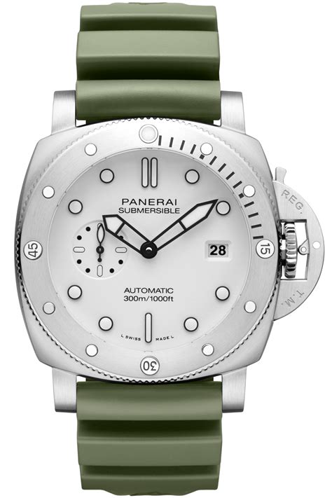 panerai submersible 48mm|Panerai submersible quarantaquattro bianco.